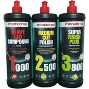 Resim Menzerna 1000 2500 3800 Pasta Hare Seti 1 Lt ufs Eko Keçe Menzerna