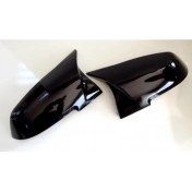 Resim Ctk Bmw F30 Batman Yarasa Ayna Kapağı Piano Black 2012 - 2018 Dıştan Yapıştırmalı 