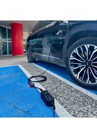 Resim Bemis Mini Mobil Taşınabilir Elektrikli Araç Şarj Cihazı 2,3 Kw / 3,7 Kw 10 Metre Çanta Hediye 1 
