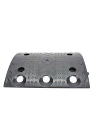 Resim Hayat Trafik Eko Oval Hız Kesici, Plastik Kasis Seti 33x30x4 cm 10 Metre 