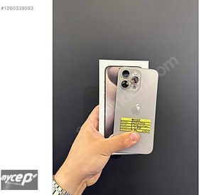 Resim Apple iPhone 15 Pro Max İkinci El TR | 256 GB | Natürel Titanyum 