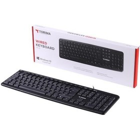 Resim Torima TK-01 Kablolu Standart Q Klavye 