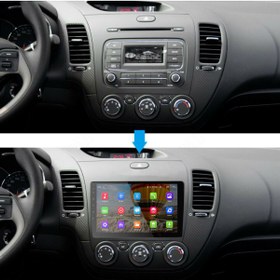 Resim demirusta Kia Picanto Carplay Uyumlu Android Navigasyon Dvd Usb Bt Kamera 