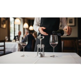 Resim Çelik Professional Krom Tirbuşon Metal-döküm-otel -restaurant-cafe Renkli 