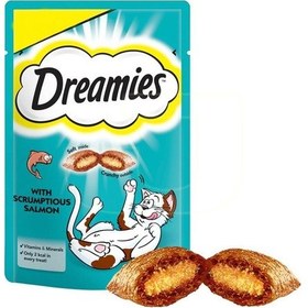 Resim Dreamies Somonlu Kedi Ödülü 2 x 60 G 