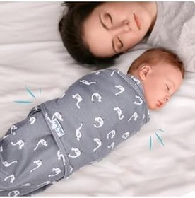 Resim Sevi Bebe 0-3 AY Desenli Yeni Sezon Kundak%100 Pamuk - YENİ KUĞU YSKSML 