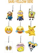 Resim Genel Markalar Sarı Yellow Seri Oto Kokusu Ve Oto Aksesuarı 