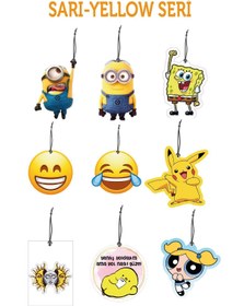 Resim Genel Markalar Sarı Yellow Seri Oto Kokusu Ve Oto Aksesuarı 