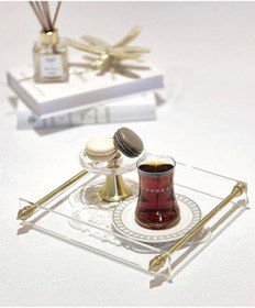 Resim Agbtrend Queen S Tray Tek Kişilik Dekorasyon Ve Sunum Tepsisi Çok Renkli 