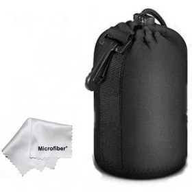 Resim Lens Objektif Taşıma Çantası Medium Canon Nikon Sony Fujifilm Vb. 