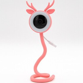 Resim Neutron Geyik Figürlü Pembe Bebek Kamerası 