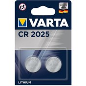 Resim Varta CR2025 Lityum Para Düğme Pil 2 li Blister 