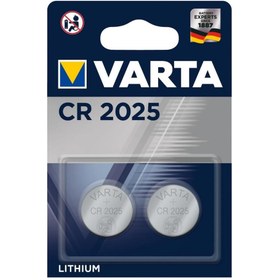 Resim Varta CR2025 Lityum Para Düğme Pil 2 li Blister 