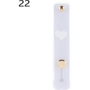 Resim GongtuShop No.22 Tarzı 1 Adet Evrensel Silikon Telefon Tutucu Parmak Yüzük Bileklik Kayışı Itme Çekme Kavrama Streç Standı Kalp Şeker Renk El Bandı Braketi (Yurt Dışından) 