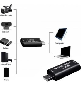 Resim Keepro Hd Video Yakalama Kartı 4K Hdmı USB Video Capture Kart Hdtv Video Capture 