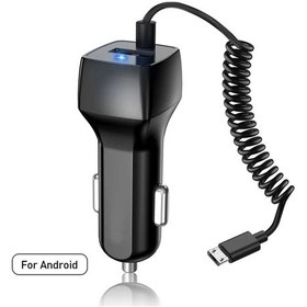 Resim Uslıon Usb Araç Şarj Cihazı - Hızlı Şarj Mikro Usb/tip C Kablo - Samsung S10/s9 Xiaomi Huawei Sony Uyumlu Bizedistribütör Garantili 