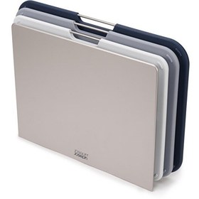 Resim Joseph Joseph Nest Büyük Gri Mavi 3'lü Kesme Tahtası Seti 