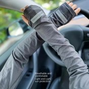 Resim Erkek Hafif Nefes Alabilen Buz Kolluğu - Yaz Açık Kolluk Soğutucusu Güneş Koruması, Rahat Gevşek Uygunluk Spor Salonu, Yürüyüş ve Günlük Giyim, Spor Aksesuarları, Yürüyüş Ekipmanı, Şık Tasarım, Dayanıklı Kumaş 