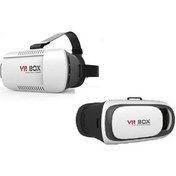 Resim VR Box 3D Sanal Gerçeklik Gözlüğü VR Box