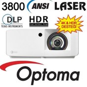 Resim Optoma Hz146x-w Lazer Full Hd Hdr Projeksiyon Cihazı 