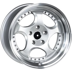 Resim EMR-L2384-02 9.5x17" -5x120 ET22 72.6 Silver Lip Polish-Chrome R Jant (4 Adet) 