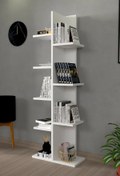 Resim Moonlife Ters Raflı , Dekoratif Kitaplık Beyaz 