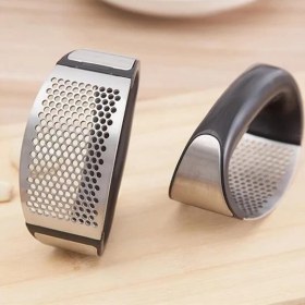 Resim ForWhat Büro Ev Ofis Mutfağı İçin Paslanmaz Çelik Yeni Stil Sarımsak Ezici 