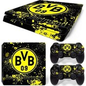 Resim Borussia Dortmund Playstation 4 Slim Kasa Sticker Kaplama 