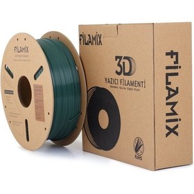 Resim Filamix Hyper Pla Siyahımsı Yeşil Gece Yeşili Filament 1.75mm 1kg - Yüksek Hızlı Pla 