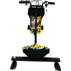 Resim T-Scooter Drift Car Elektrikli Kaykay Hoverboard Sarı Grafiti 