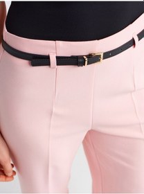 Resim Dilvin 71616 Kemerli Culotte Pantolon-pembe Pembe 