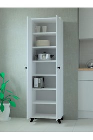 Resim MOBİLİQUE Çok Amaçlı Gözde Kiler Dolabı Yedi Raflı 