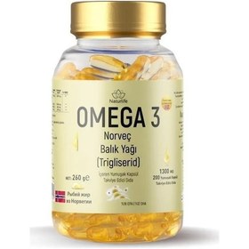 Resim Naturlife Omega 3 Norveç Balık Yağı Yumuşak Kapsül 52 G 