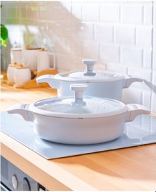 Resim Acar Bsc-06780 Ultımate Pro 7 Parça Döküm Tencere Seti 