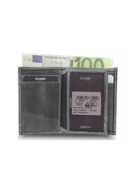 Resim Minimal Antik Gri Deri Erkek Cüzdanı - 178gua2307t1419 Çok Renkli 