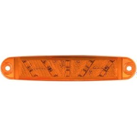 Resim Parmak Lamba 10 Led'Li 100Mm 12V-24V Sarı 