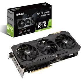 Resim Asus NVIDIA GeForce RTX 3080 TUF Gaming V2 OC LHR TUF-RTX3080-O10G-V2-GAMING 10 GB GDDR6X 320 Bit Ekran Kartı 