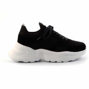 Resim Bambi Siyah Kadın Sneaker K01120100082 