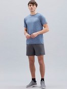Resim Skechers S211710-003 Micro 7 inch Walk Short Antrasit Erkek Normal Kalıp Şort 