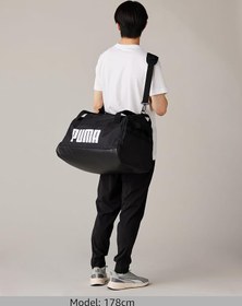 Resim PUMA PUMA CHALLENGER M Sports Bag Unisex Yetişkin Spor Çantası PUMA Black Tek Beden 