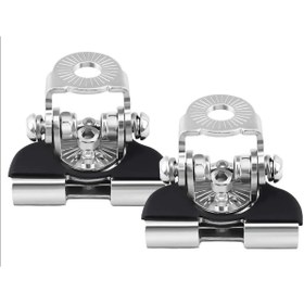 Resim crt Kaput Üstü Off-Road Led Montaj Ayağı (2 Adet) 