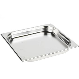 Resim Natsan-Paslanmaz Çelik Gastronom Küvet Gn 2/3-40 (35,4 x 32,5 x 4 Cm) 
