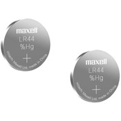 Resim Maxell LR44 1.5V Alkalin Düğme Pil 2'li 