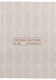 Resim Dilman Fatura 3-50 3Nüsha Otokopili 