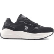 Resim U.S. Polo Assn. Imoj 4fx Kadın Koşu Ayakkabısı - Siyah 