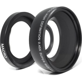 Resim 3C Store Lightdow 55 mm 0.45X Geniş Açı Lens Makro Lens Sony Alpha A77 A280 A290 A380 A390 A580 A590 Dslr Kamera Ücretsiz (Yurt Dışından) 