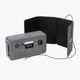 Resim Antfea Xs500f Taşınabilir Güç Sistemi 500w Mini - Gri + 30w Taşınabilir Güneş Paneli 