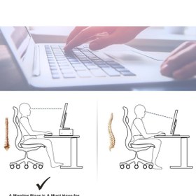 Resim Emkawood Marry Safir Monitör Yükseltici Laptop Standı 