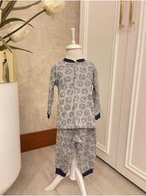 Resim İPGON Aslanlı Çıtlı Pijama Takımı 