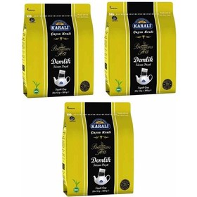 Resim Karali Premium Demlik Poşet Siyah Çay 3 x 300 G 